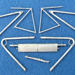 Albatros D.lll Landing Gear & Struts (Rod)