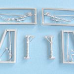 Curtiss Hawk 81-A2, P-40B  Landing Gear (GWH)