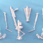 Mirage F.1 Landing Gear (ESCI, Ital)