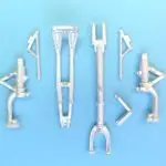 P-39D/N/Q, P-400, Mk.I Landing Gear (Has, H2)