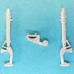 Mitsubishi A6M1/2/3/5/7/8 Zero Landing Gear (Has, Kad, Lpf)