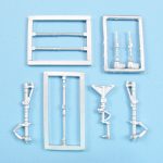 SMB-2, B2 Super Mystere Landing Gear (SpH,Az)