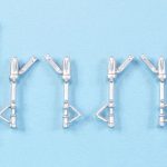 F6F-3/5 Hellcat Landing Gear, Pitot & Antenna (2 sets) (Has)