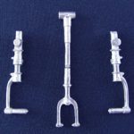 P-39D/F/Q, Mk.I, P-400 Airacobra Landing Gear (SpH, Rev)